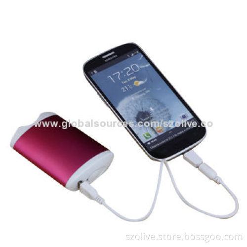 Hand Warmer with USB Portable Charger Power Bank, 4,400mAh Capacity